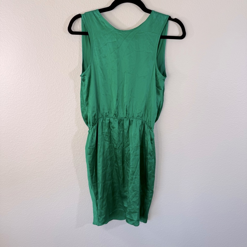 Silk Green Dress